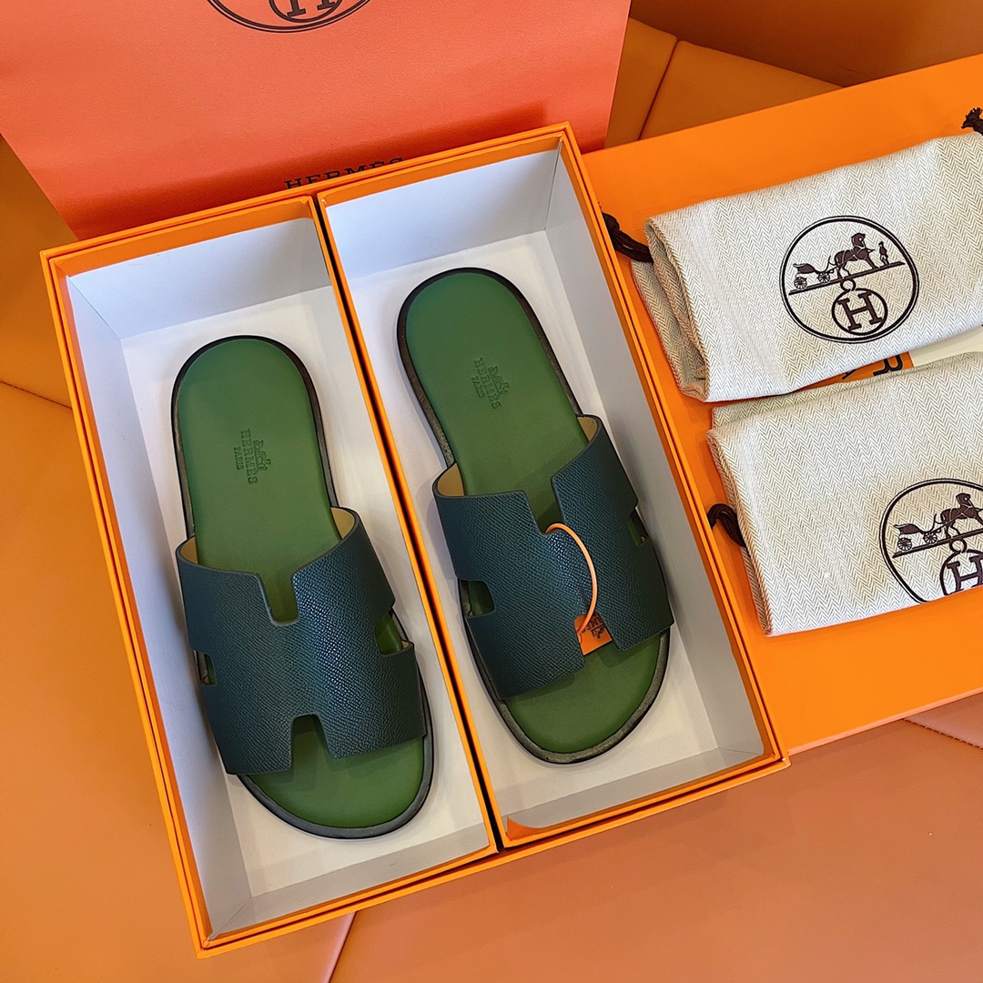 H**me5 Izmir Sandal Dark Green For Men