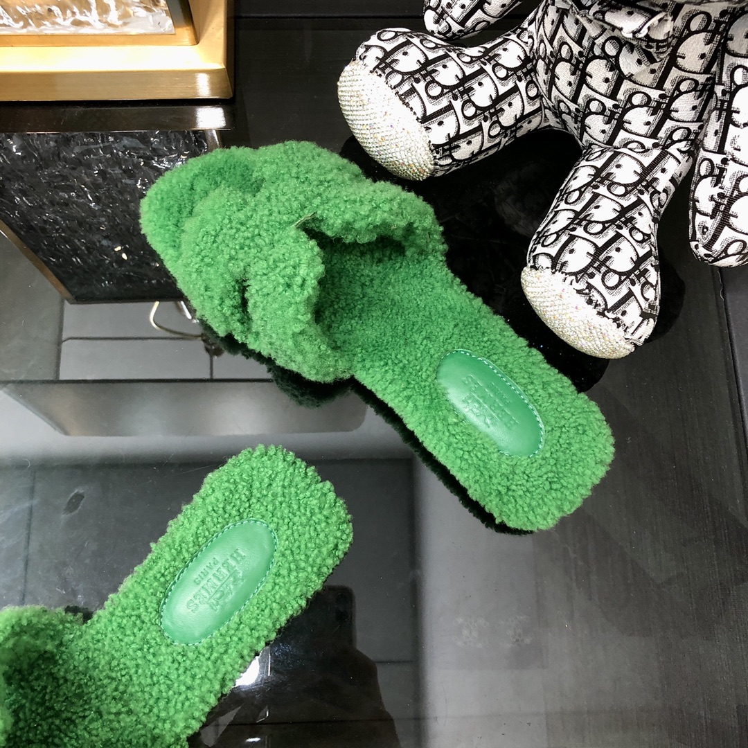 H**me5 Oran Sandal Green For Women