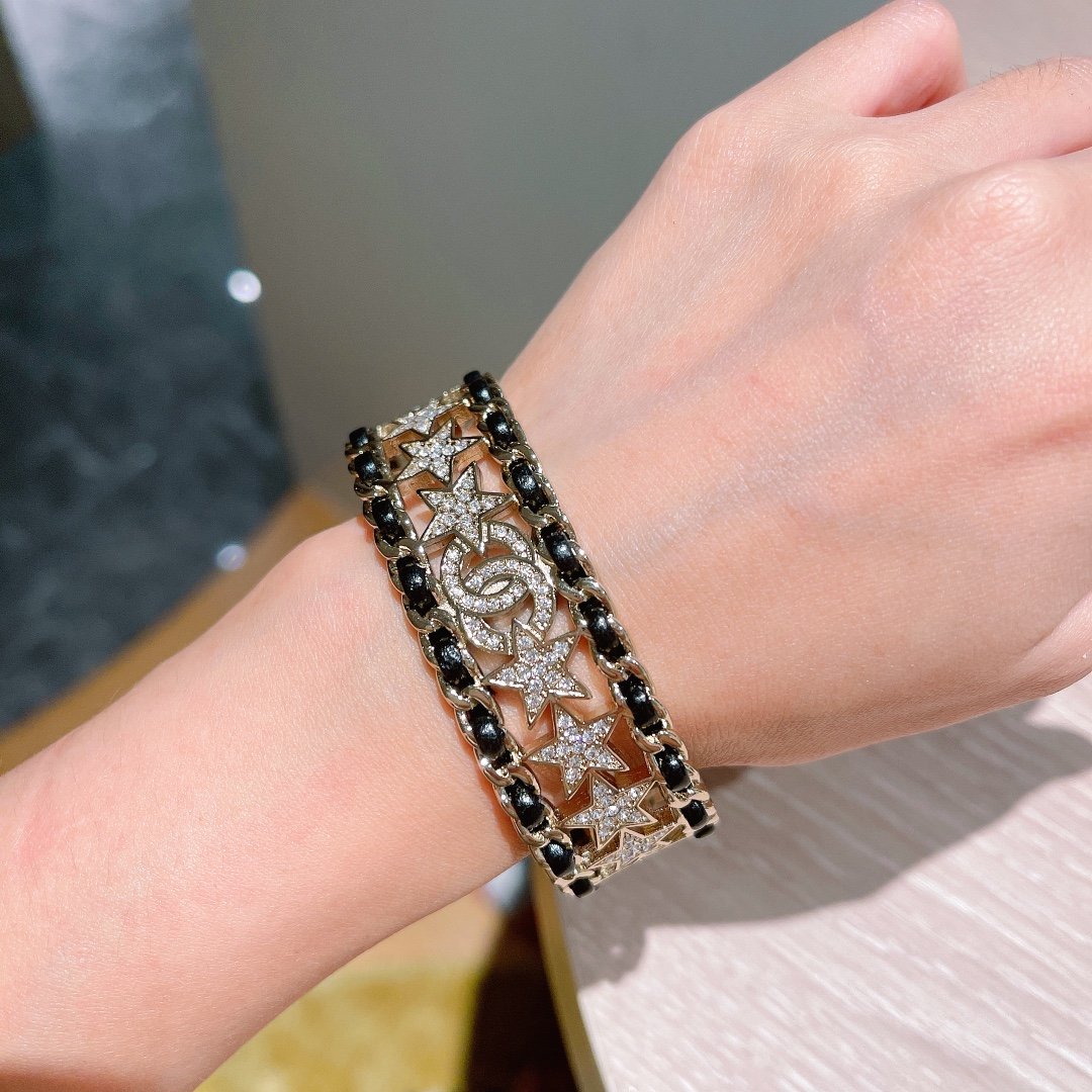 Ch**el Star Bracelet Gold For Women